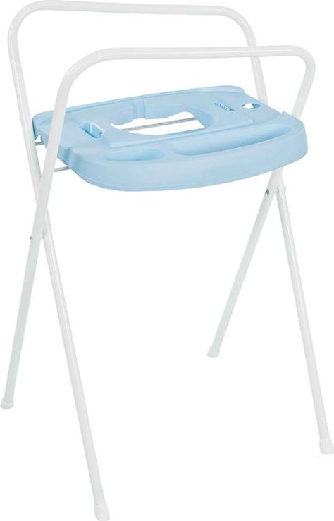 Kovový stojan Click na vaničku Bébé-Jou 98cm  - různé barvy světle modrý - obrázek 1