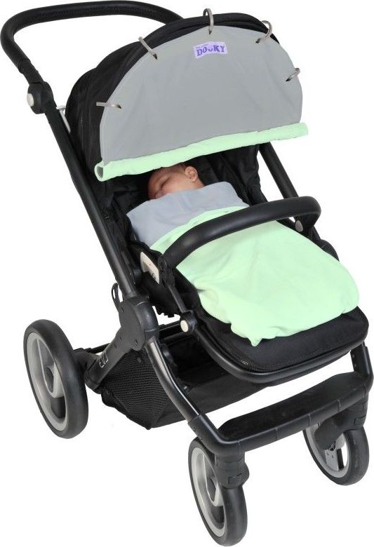 Dooky clona Reversible Mint/Grey - obrázek 6