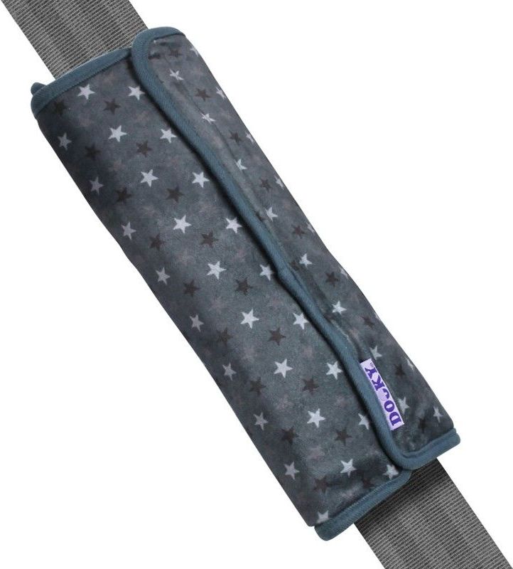 Dooky chránič pásu Seatbelt Pillow Grey Stars - obrázek 1
