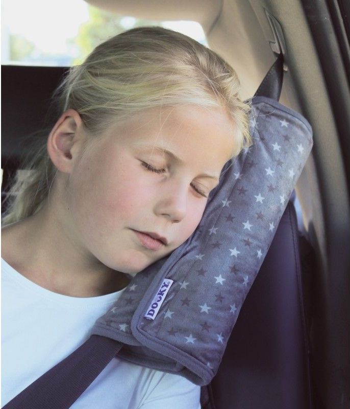 Dooky chránič pásu Seatbelt Pillow Grey Stars - obrázek 2