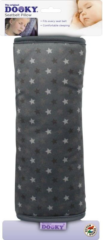 Dooky chránič pásu Seatbelt Pillow Grey Stars - obrázek 3