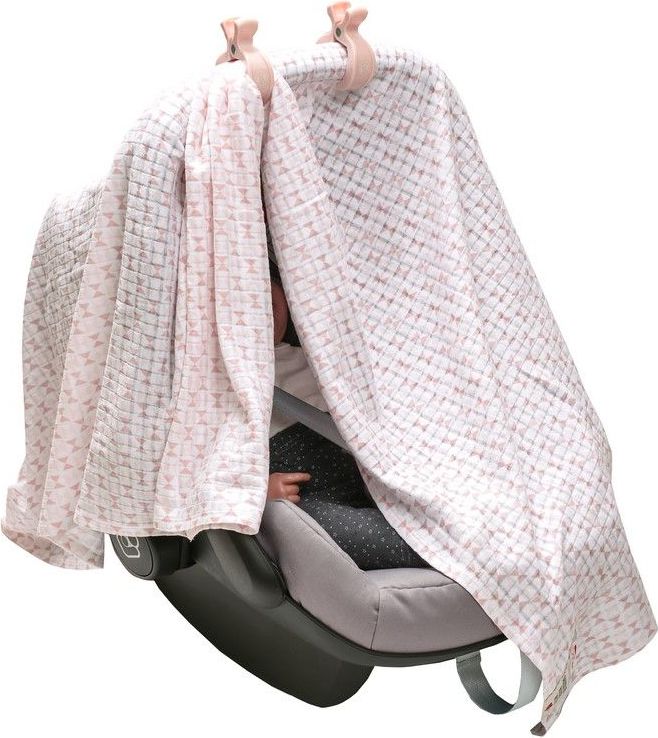 LODGER Swaddle Clip 2balení - více barev Blush - obrázek 3