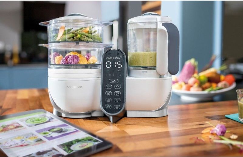 Babymoov multifunkční přístroj Nutribaby+ Loft White - obrázek 2