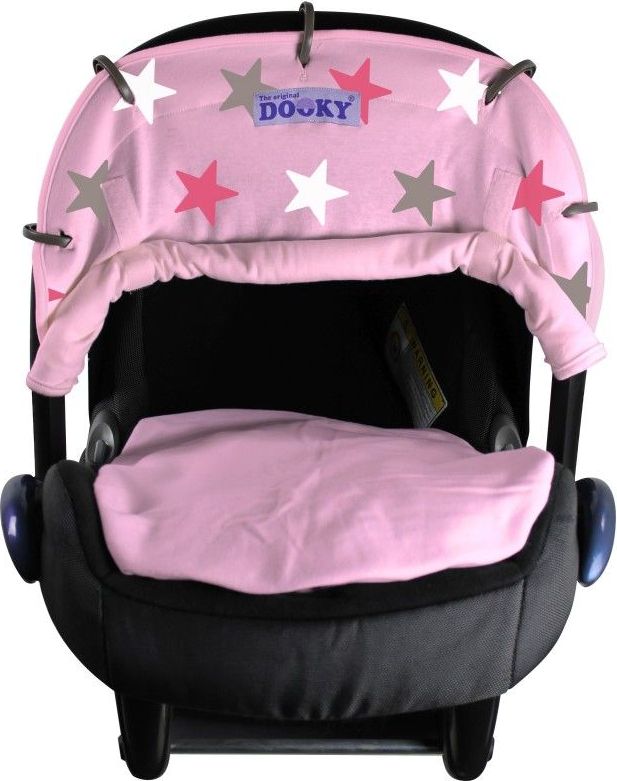 Dooky deka Blanket Baby Pink / Pink Stars - obrázek 4