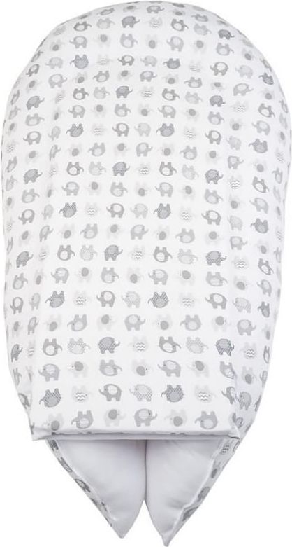 Hnízdo pro miminko LittleUp - více vzorů Baby Elephant Grey - obrázek 3
