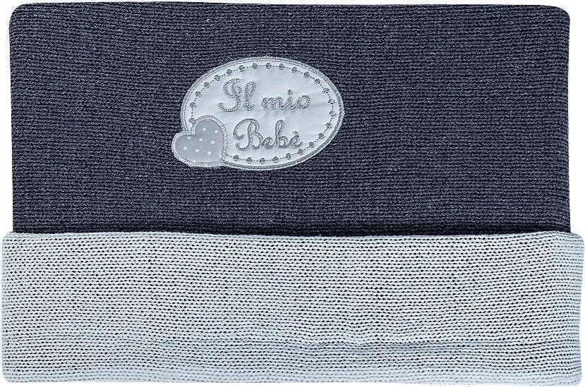 Picci Dětská deka CHEESECAKE do kolébky, šedá - obrázek 1