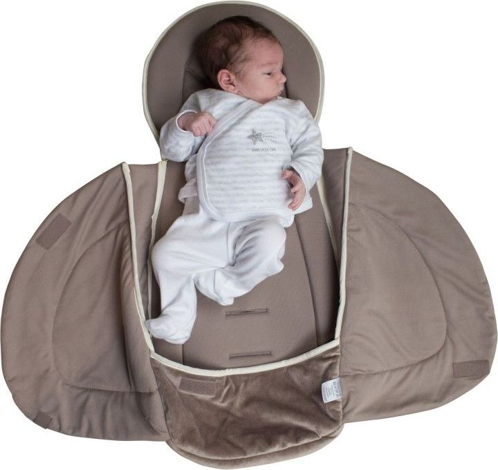 Bo Jungle vložka do kočárku B-Comfort Nest Taupe - obrázek 2