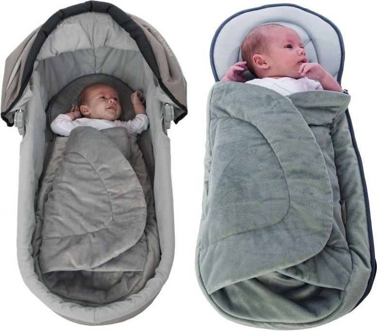 Bo Jungle vložka do kočárku B-Comfort Nest Grey - obrázek 1