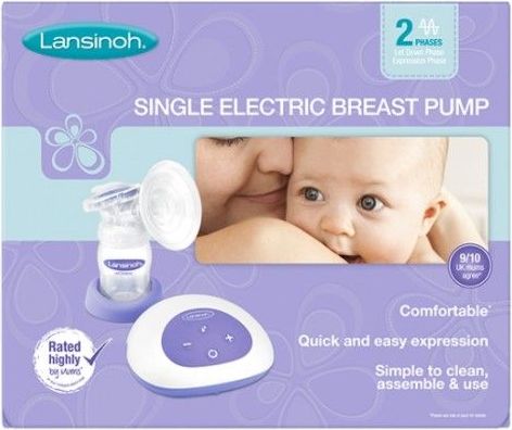 Lansinoh dvoufázová elektrická odsávačka Single - obrázek 3