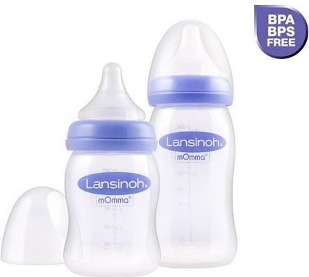 Lansinoh kojenecká láhev 160ml s NaturalWave TM savičkou (S) - obrázek 1
