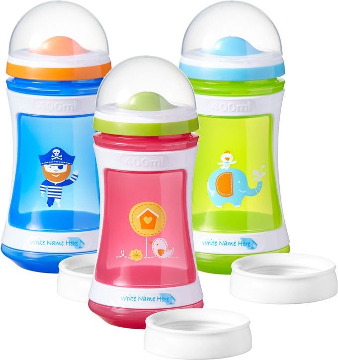 Tommee Tippee Discovera láhev 2 v 1 - růžová - obrázek 1