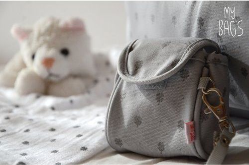 My Bags - Pouzdro na dudlík Sweet Dreams Grey - obrázek 2