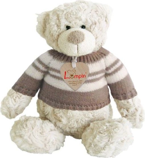 Medvěd SPENCER ve svetru, střední ( 36 cm) LUMPIN - obrázek 1
