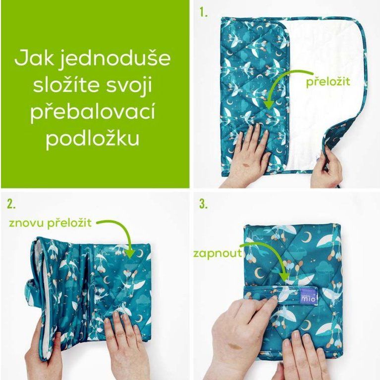 Bambino Mio přebalovací podložka 60x43 Sky Ride - obrázek 3