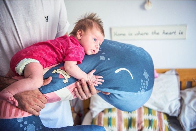 Baby Bites multifunkční polštář Whale - obrázek 7