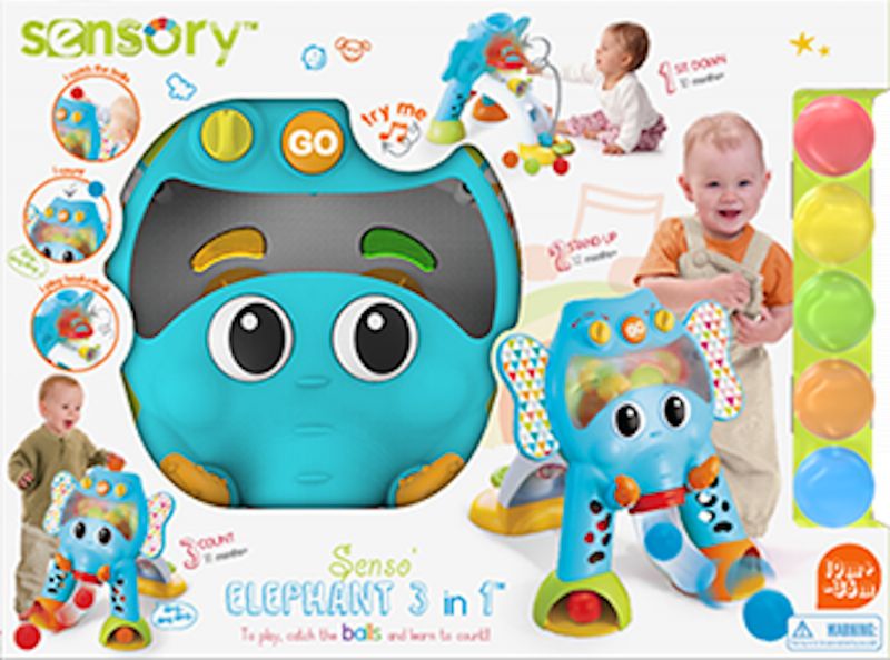 B-KIDS Senzorický slon Activity - obrázek 10