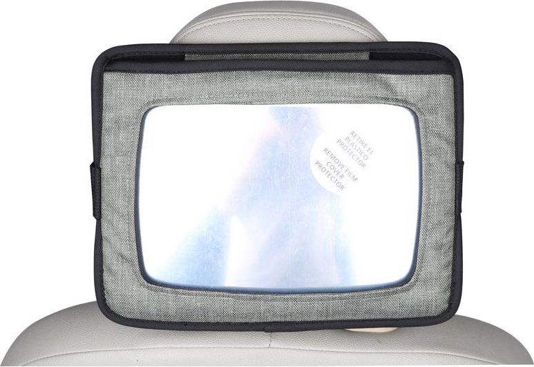 Babydan Držák tabletu a baby zrcadlo do auta, Lux Grey - obrázek 2