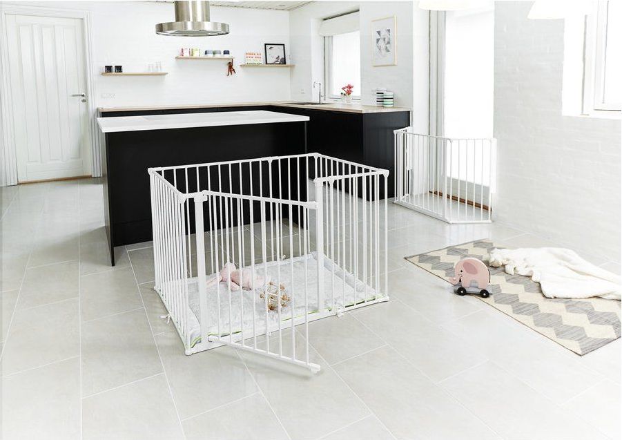 Baby Dan Dětská ohrádka Babydan Square playpen bílá+matrace - obrázek 4