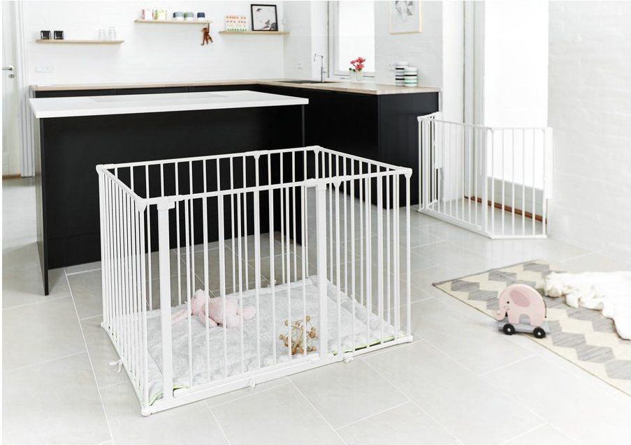 Baby Dan Dětská ohrádka Babydan Square playpen bílá+matrace - obrázek 5