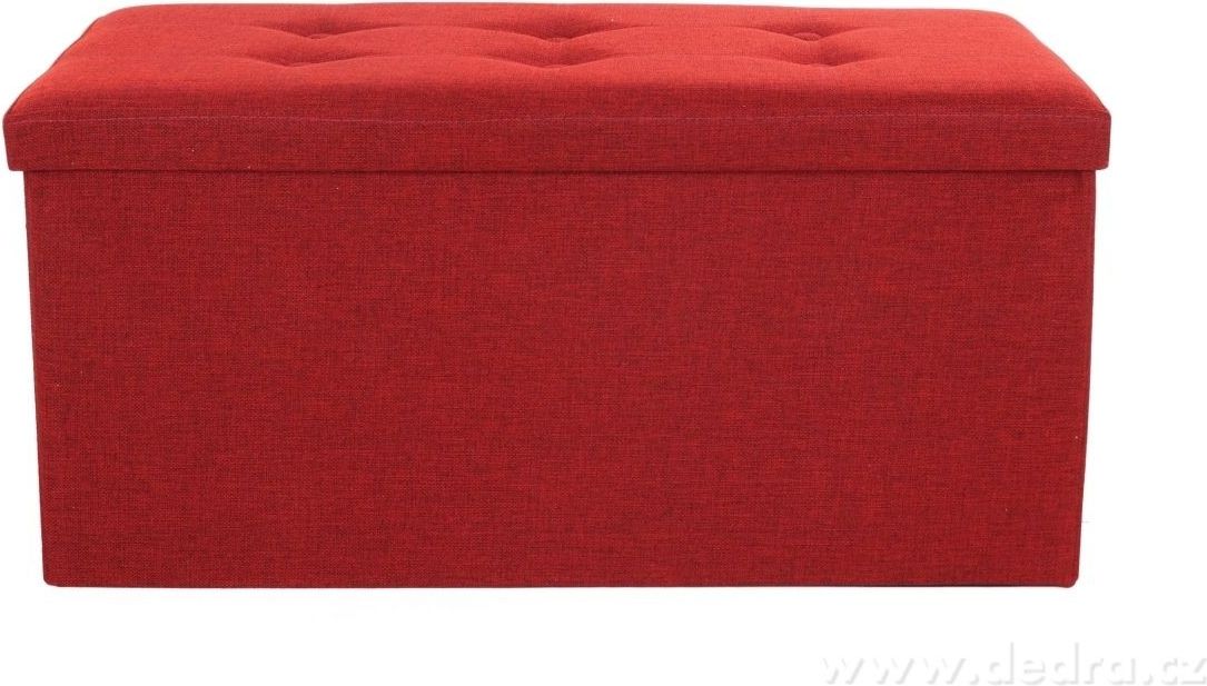 Dedra Sedací box skládací s úložným prostorem vel.XL - více barev vínová melange - obrázek 4
