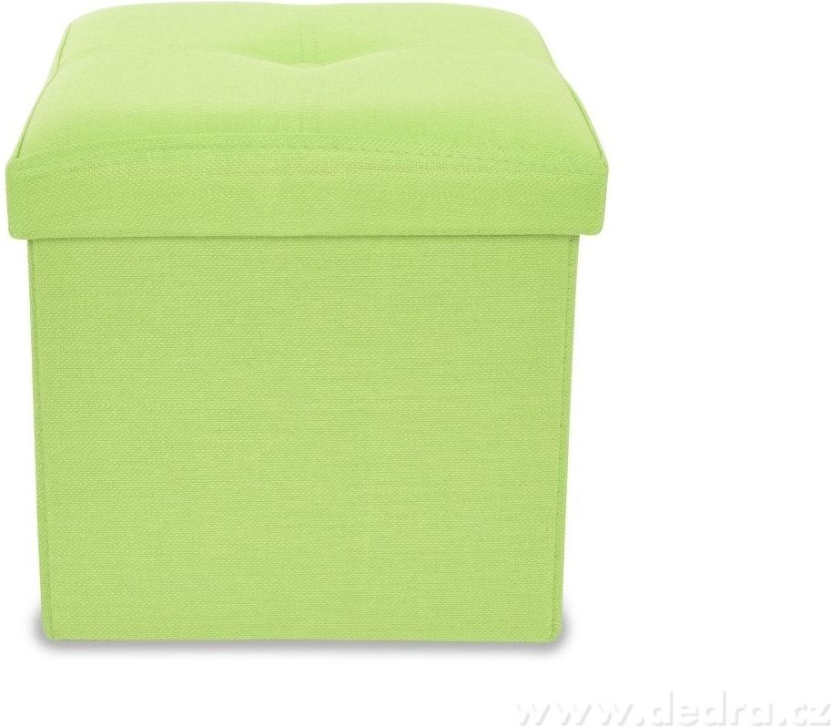 Dedra Sedací box skládací s úložným prostorem vel.M - více barev hráškově zelený - obrázek 1