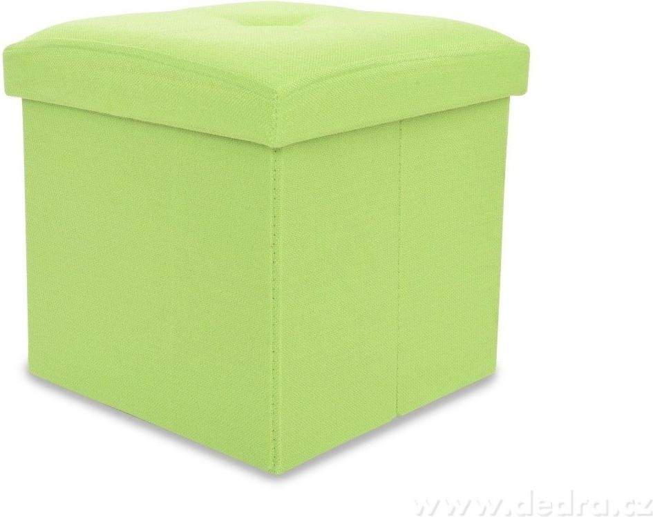 Dedra Sedací box skládací s úložným prostorem vel.M - více barev hráškově zelený - obrázek 2
