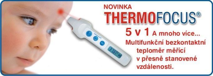 Lékařský a dětský teploměr ThermoFocus 1500 - obrázek 1