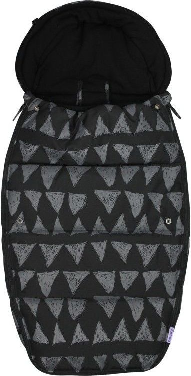 Dooky footmuff vel. L BLACK TRIBAL DeLuxe - obrázek 1