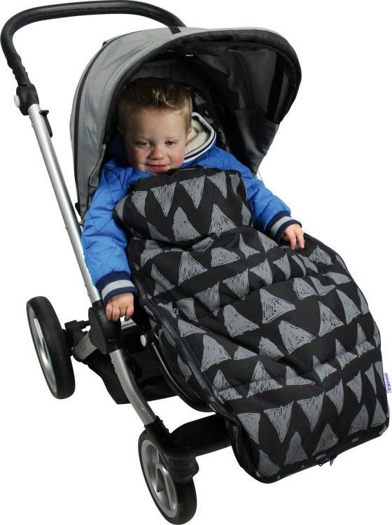Dooky footmuff vel. L BLACK TRIBAL DeLuxe - obrázek 2
