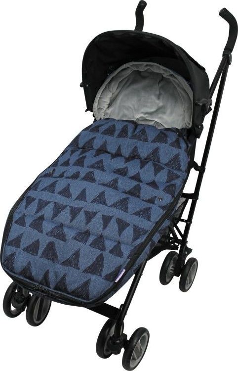 Dooky footmuff vel. L BLUE TRIBAL DeLuxe - obrázek 2