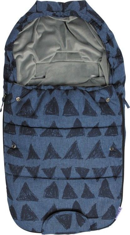 Dooky footmuff vel. S BLUE TRIBAL DeLuxe - obrázek 1