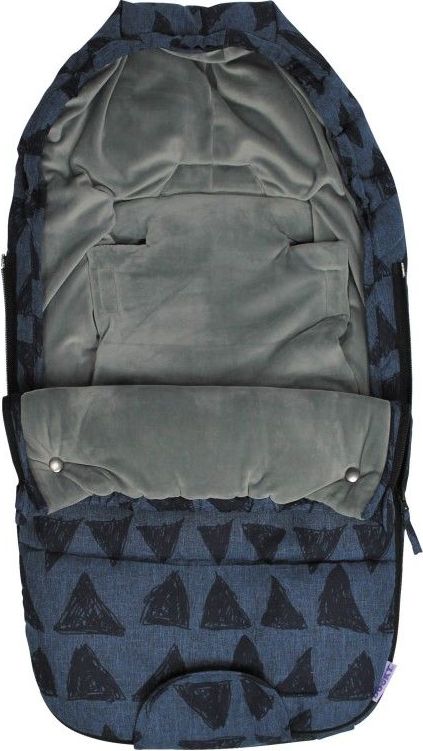 Dooky footmuff vel. S BLUE TRIBAL DeLuxe - obrázek 2
