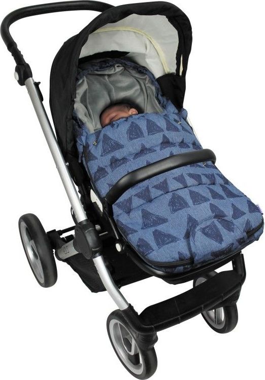 Dooky footmuff vel. S BLUE TRIBAL DeLuxe - obrázek 6