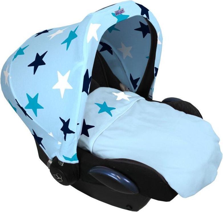 Dooky deka Blanket Baby Blue / Blue Stars - obrázek 5
