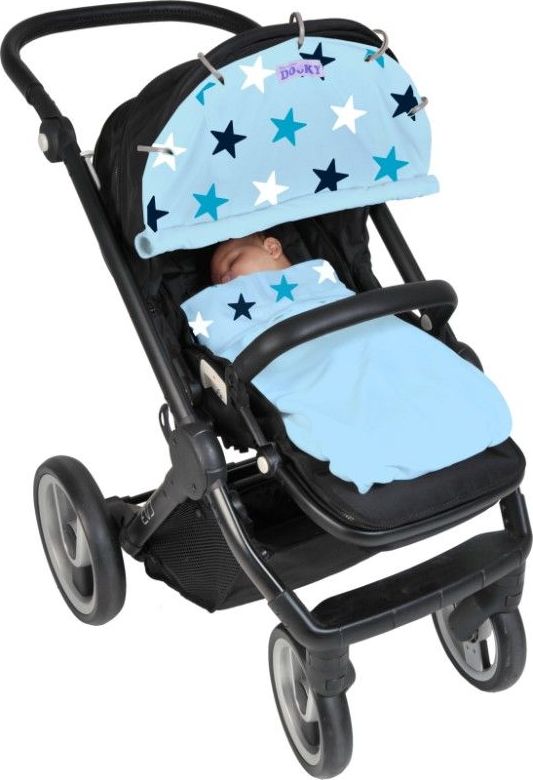 Dooky deka Blanket Baby Blue / Blue Stars - obrázek 7