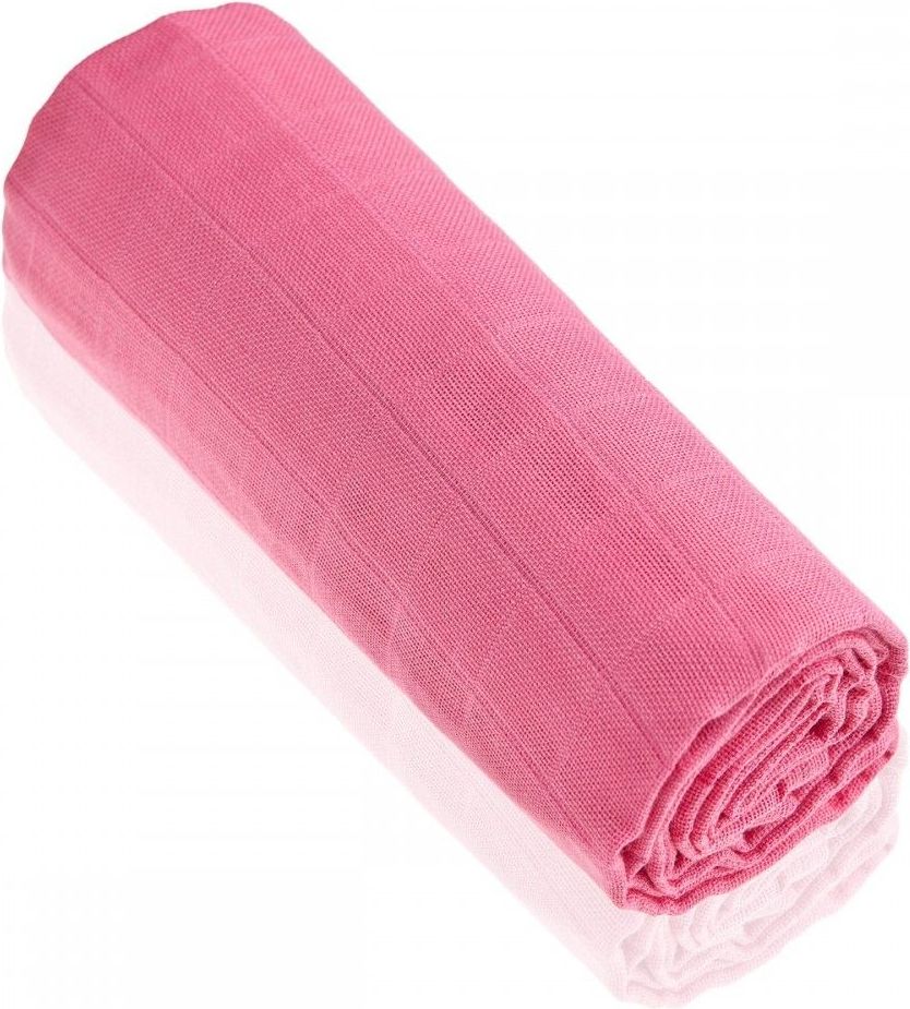 T-tomi BIO Bambusová osuška, pink / růžová - obrázek 1