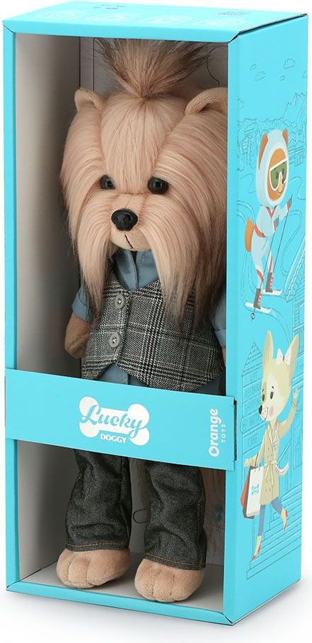 Orange TOYS Pejsek Lucky ANDY:Hipster (25 cm sedící/44 stojící) - obrázek 11