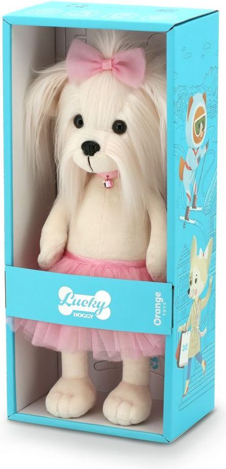 Orange TOYS Pejsek Lucky MIMI: Rosestte(25 cm sedící/44 stojící) - obrázek 9