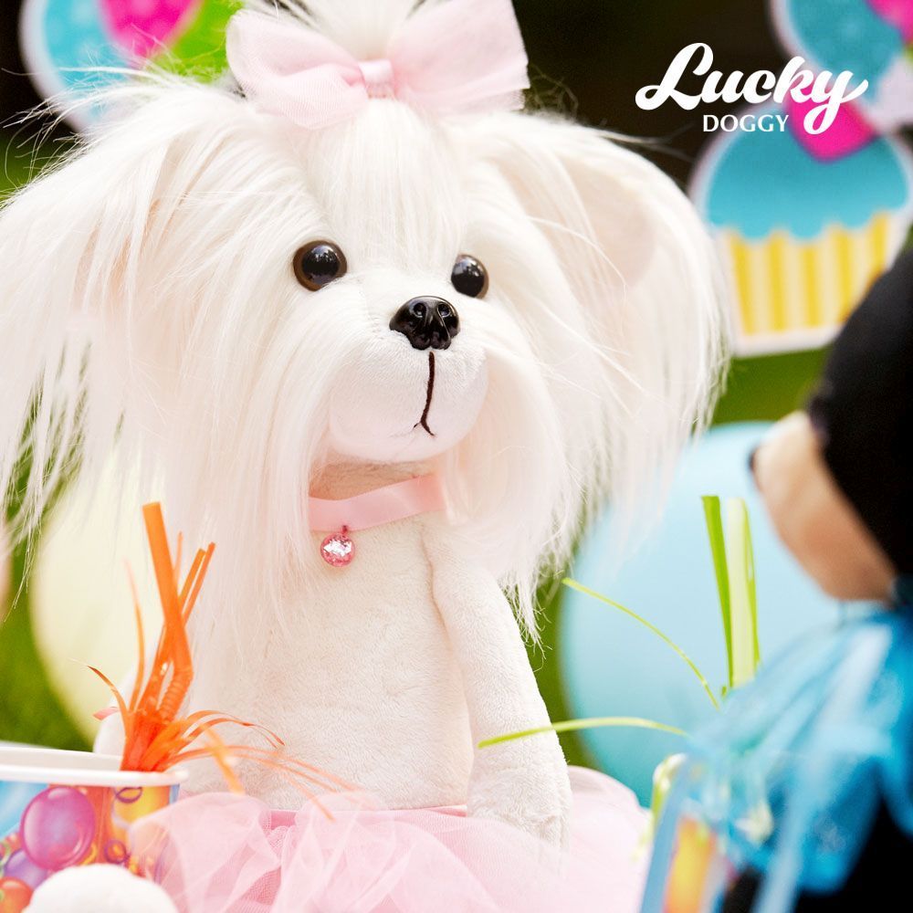 Orange TOYS Pejsek Lucky MIMI: Rosestte(25 cm sedící/44 stojící) - obrázek 10