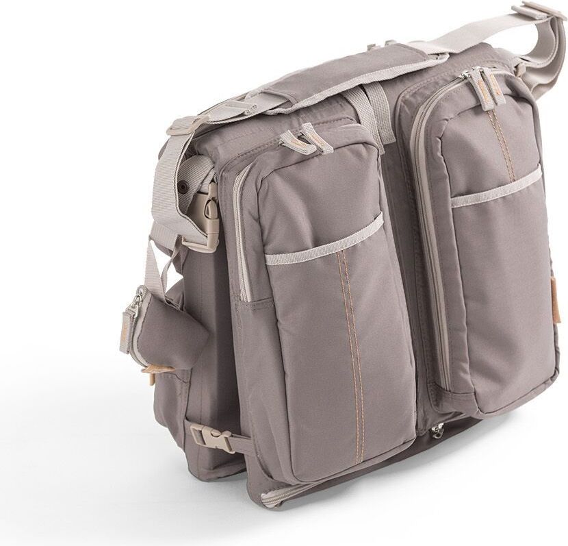 DOOMOO BASICS Baby travel přebalovací a přenosná taška, new taupe - obrázek 3