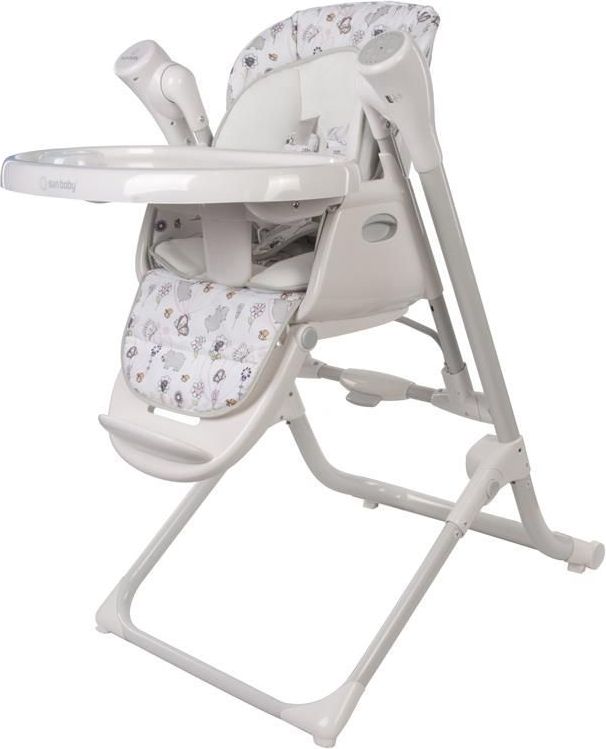 Jídelní židlička Sunbaby LULBABY Krémová - obrázek 3