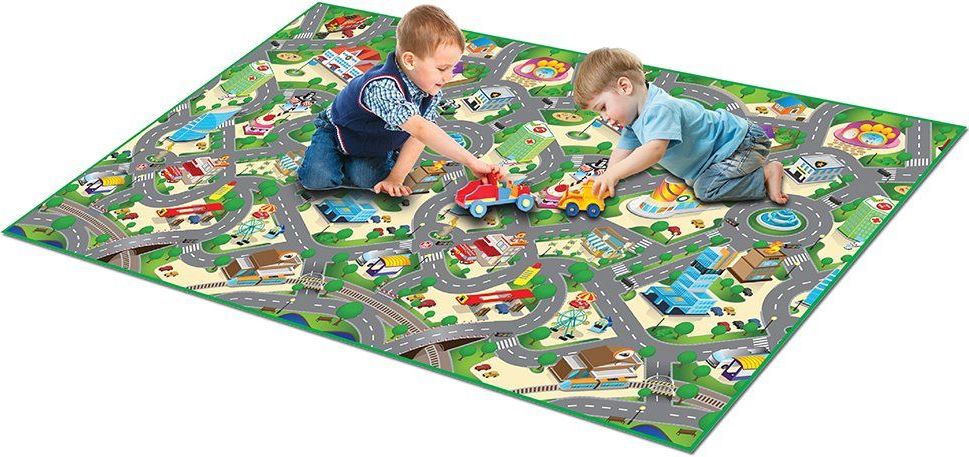 Scarlett dětský pěnový kobereček CITY & MAPA - obrázek 2