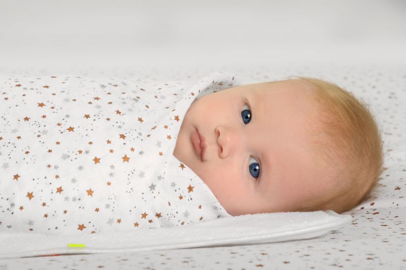 Kikadu Zavinovací plena swaddler hvězdičky - obrázek 2