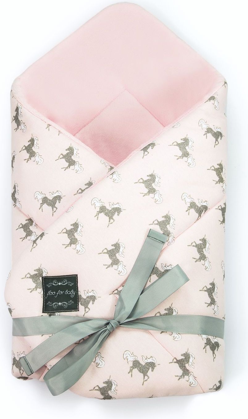 Floo for baby zavinovačka UNICORN pink - obrázek 2