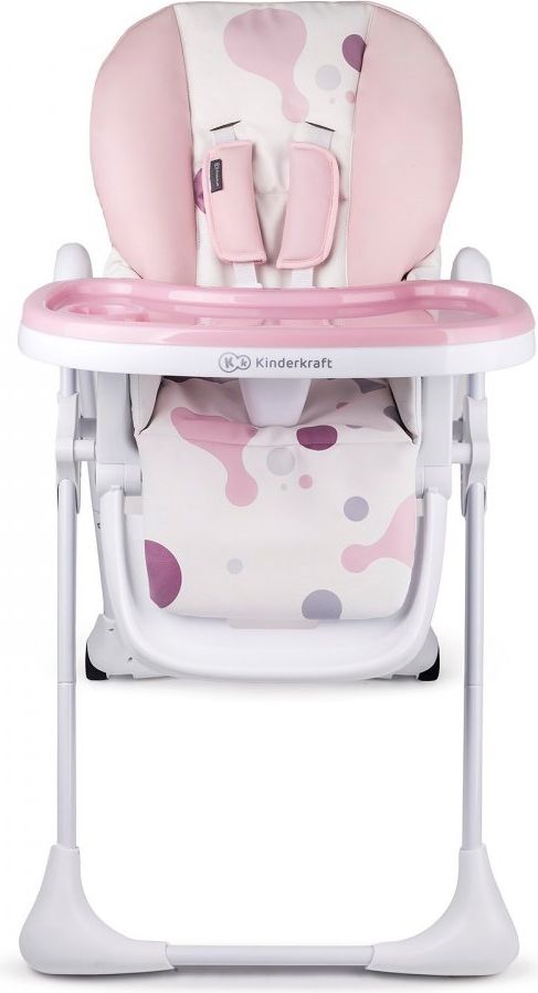Jídelní židlička Kinderkraft Yummy pink - obrázek 2