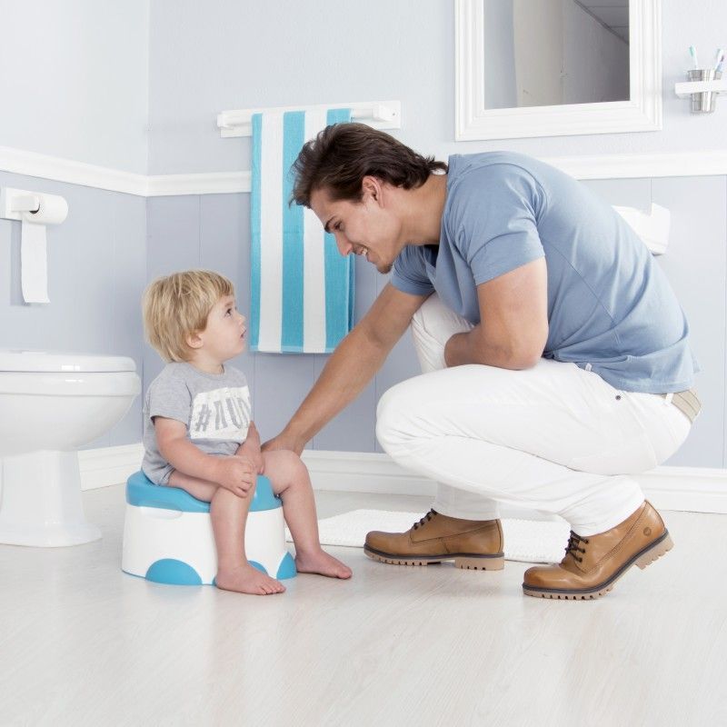 Bumbo nočník 3v1 STEP´n POTTY Blue - obrázek 2