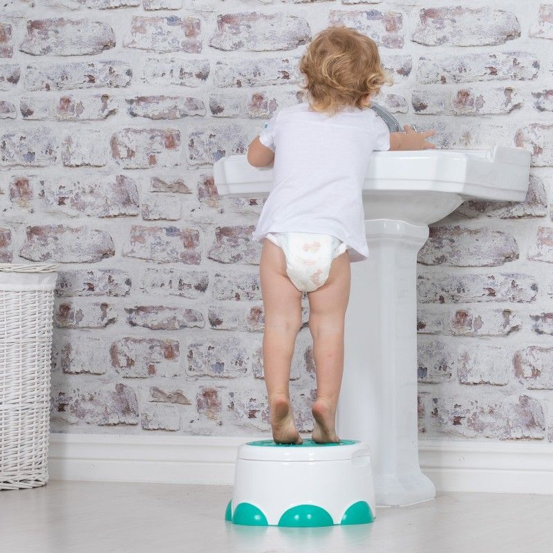 Bumbo nočník 3v1 STEP´n POTTY Green - obrázek 5