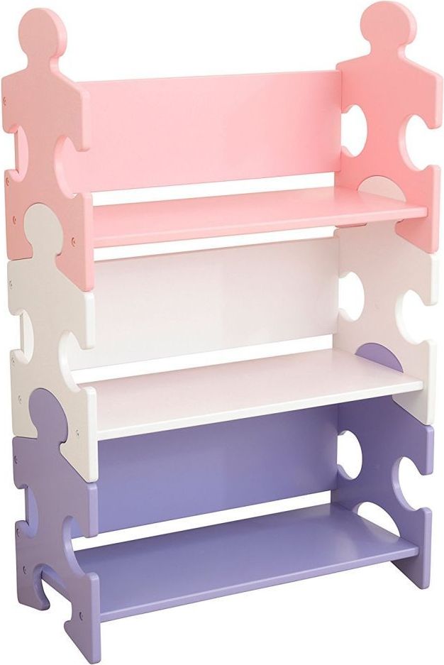 KidKraft pastelová polička Puzzle - obrázek 2