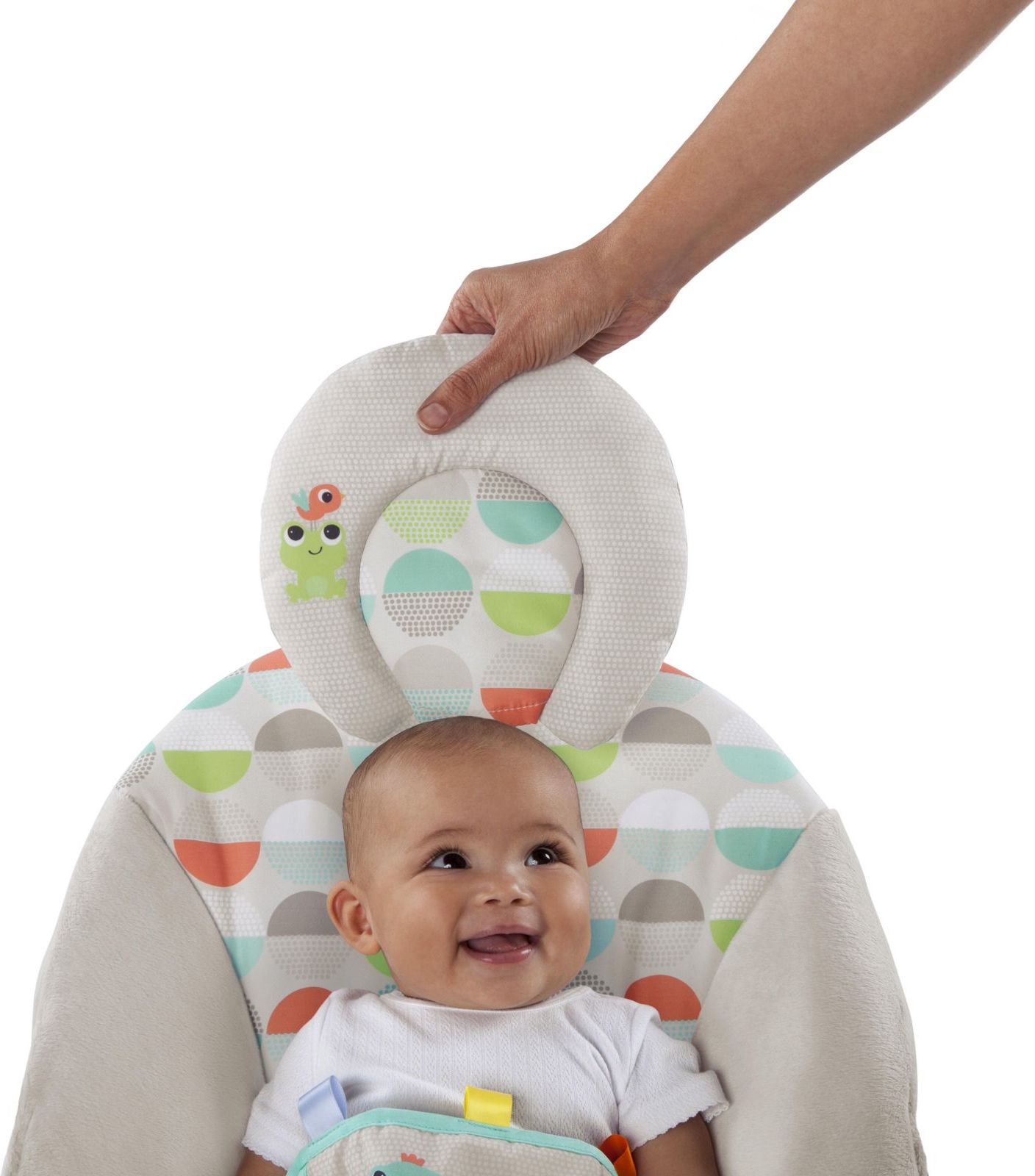 Bright Starts Lehátko vibrující s melodií Happy Safari 0m+, do 9 kg, 2018 - obrázek 5