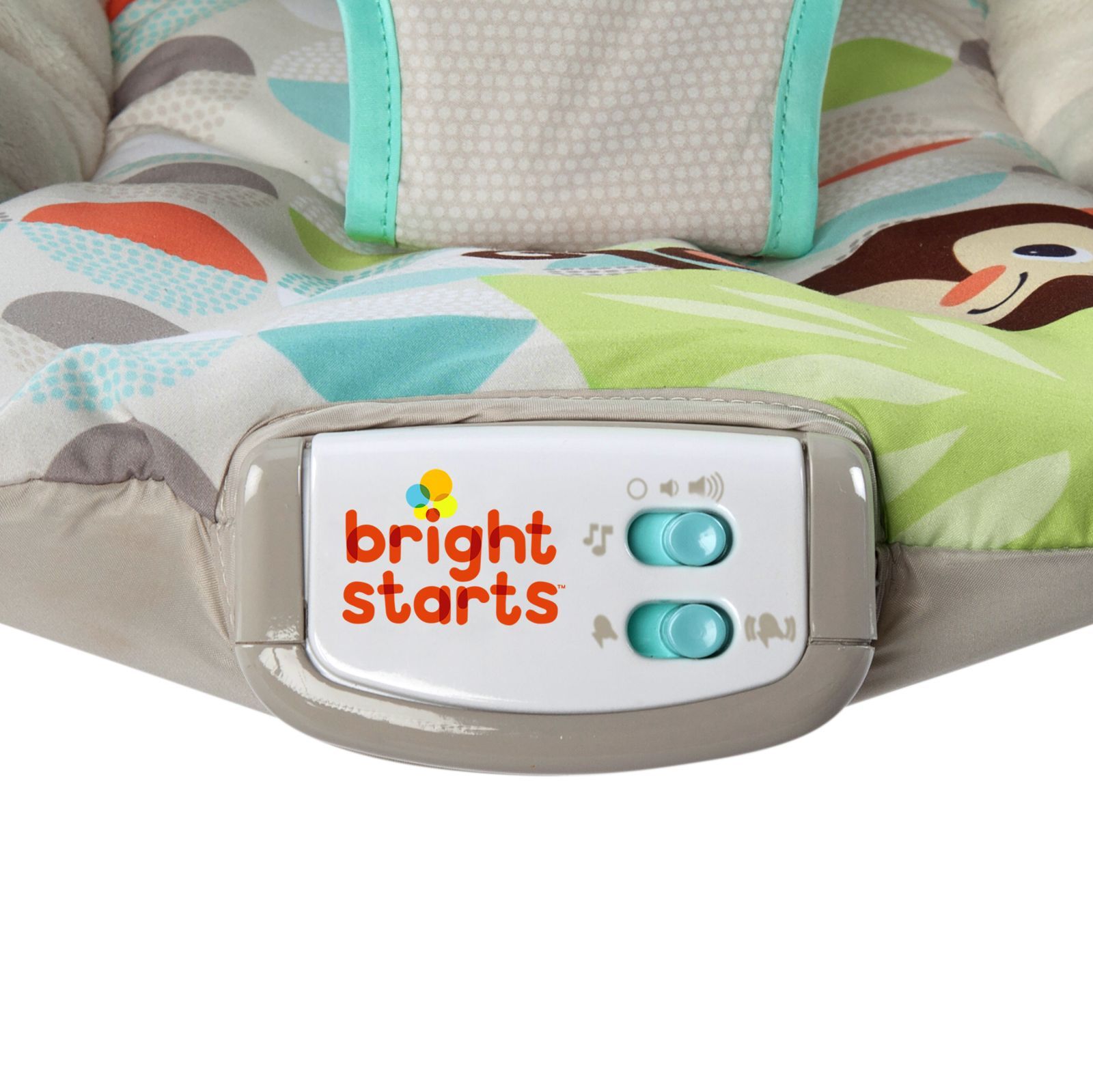Bright Starts Lehátko vibrující s melodií Happy Safari 0m+, do 9 kg, 2018 - obrázek 6